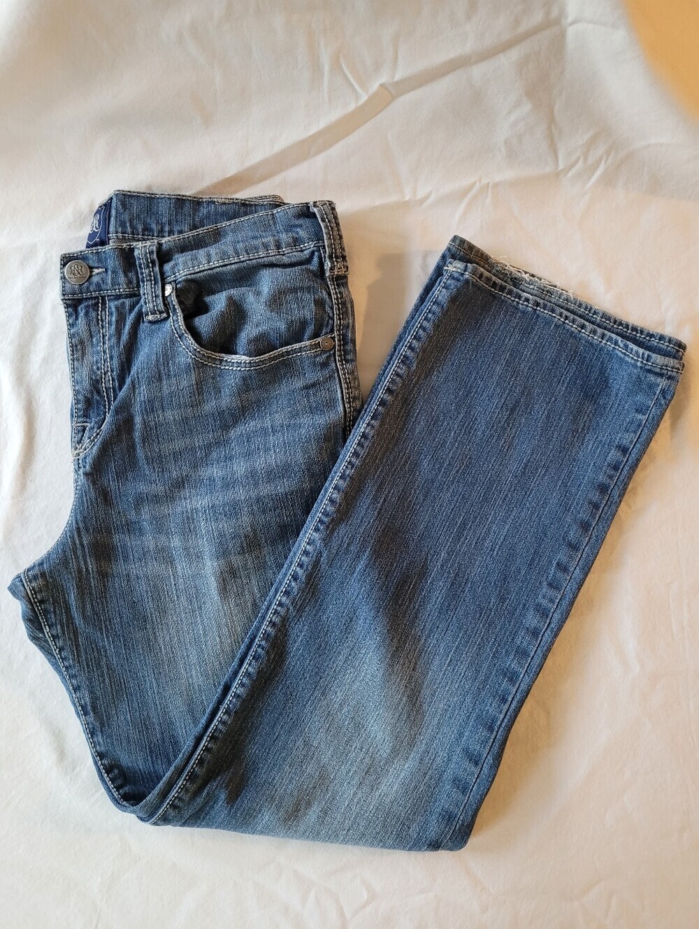 Rock & Republic Rider  Classic men's Blue Denim Jeans Size 36X32
